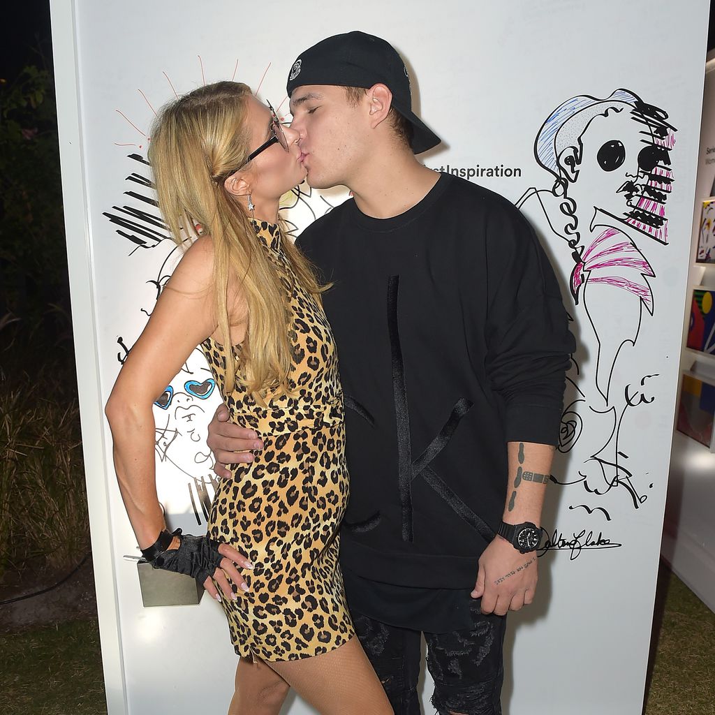 Paris Hilton und Chris Zylka im Dezember 2017