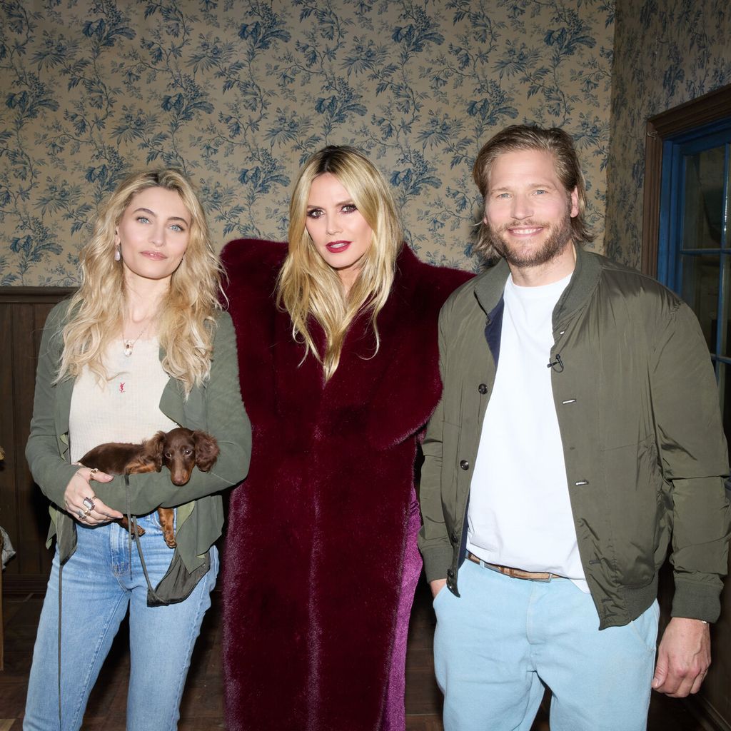 Paris Jackson, Heidi Klum und Sebastian Ströbel