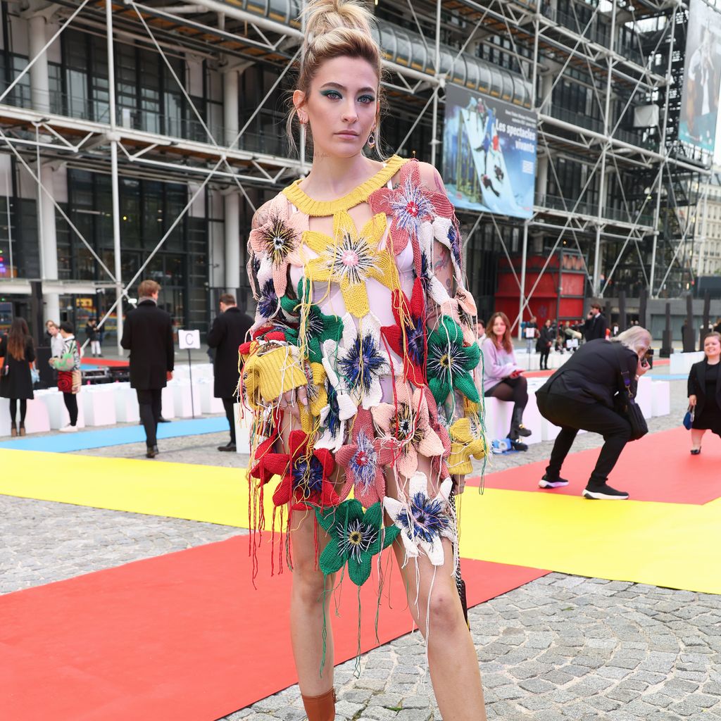 Paris Jackson bei der Paris Fashion Week im Oktober 2022
