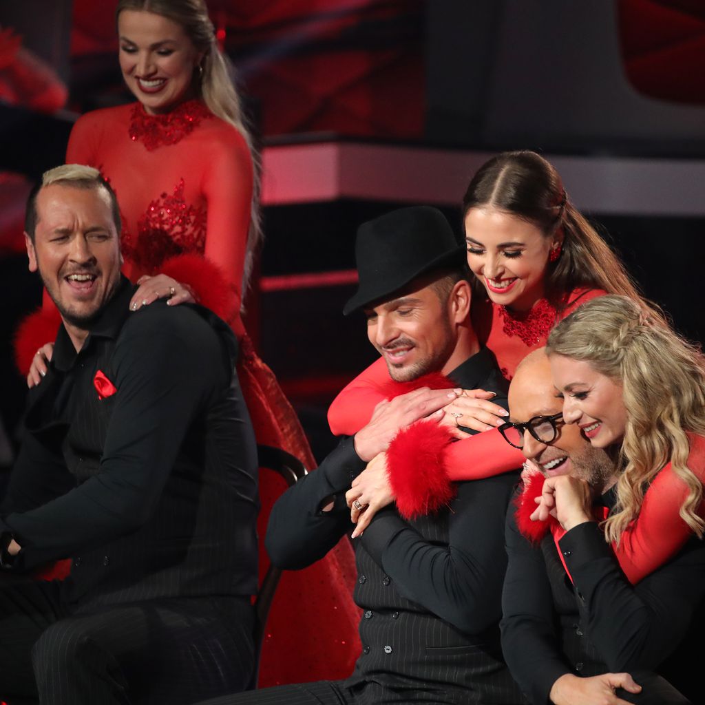 Pascal Hens, Katja Kalugina, Benjamin Piwko, Ekaterina Leonova, Thomas Rath und Regina Luca