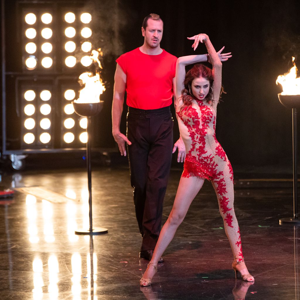 Pascal Hens und Ekaterina Leonova bei "2019! Menschen, Bilder, Emotionen"