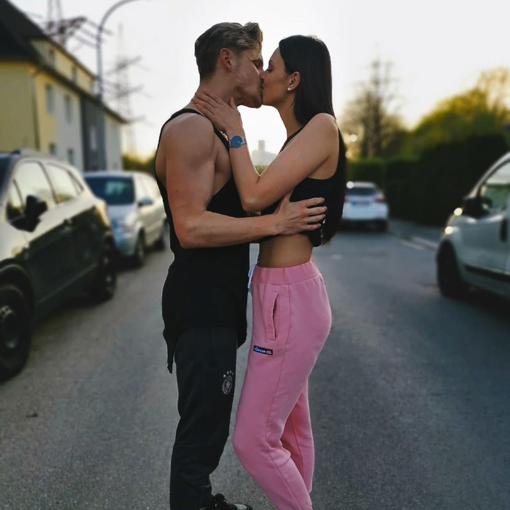Pascal Zadow und Luise-Isabella Matejczyk im April 2020