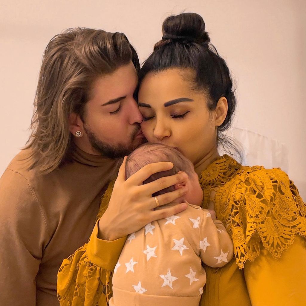 Pat Wind und Schugufa mit Sohn Romeo, Januar 2023