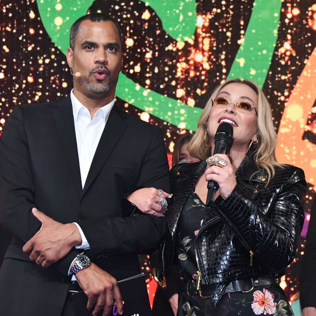 Patrice Bouédibéla und Anastacia in Berlin