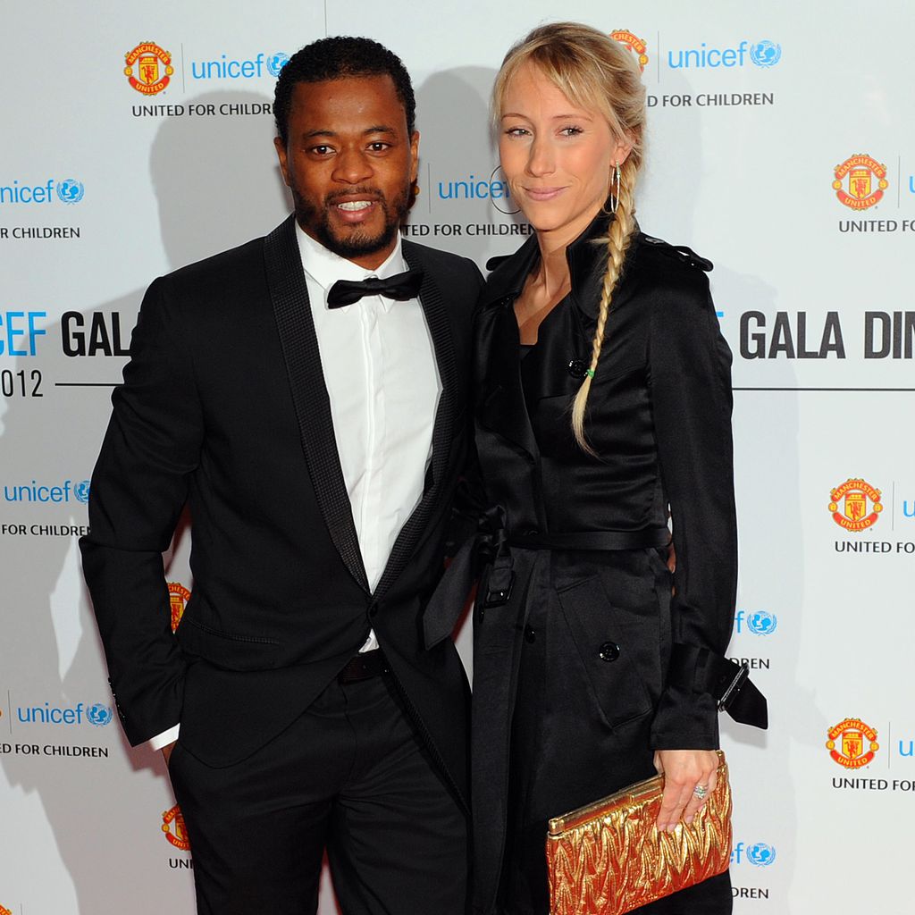 Patrice und Sandra Evra