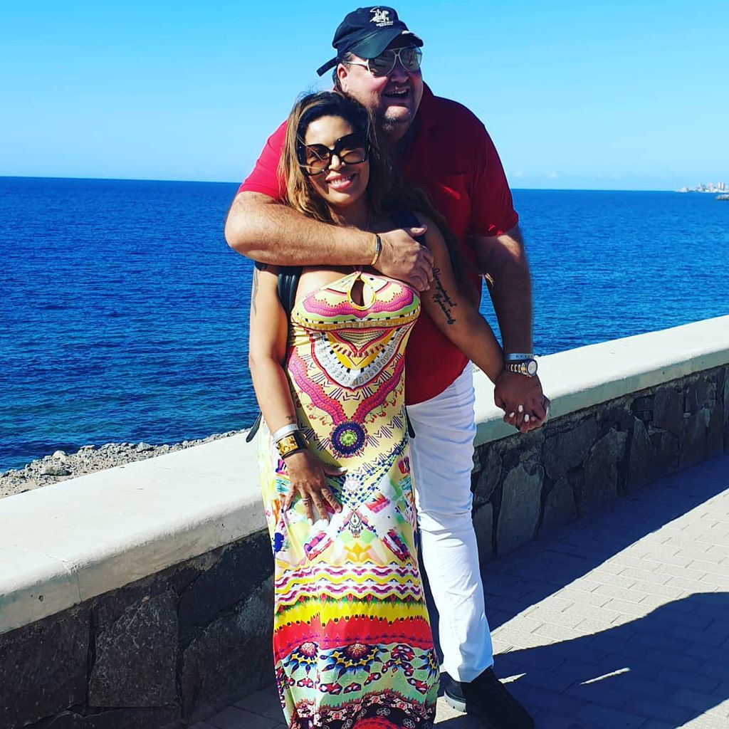 Patricia Blanco mit ihrem Andreas Ellermann