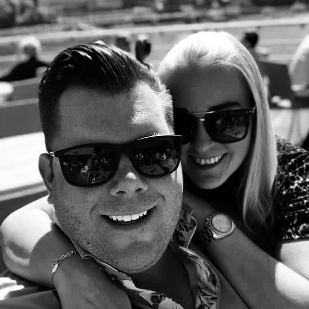 Dennis Schick mit seiner Ex-Frau Patricia