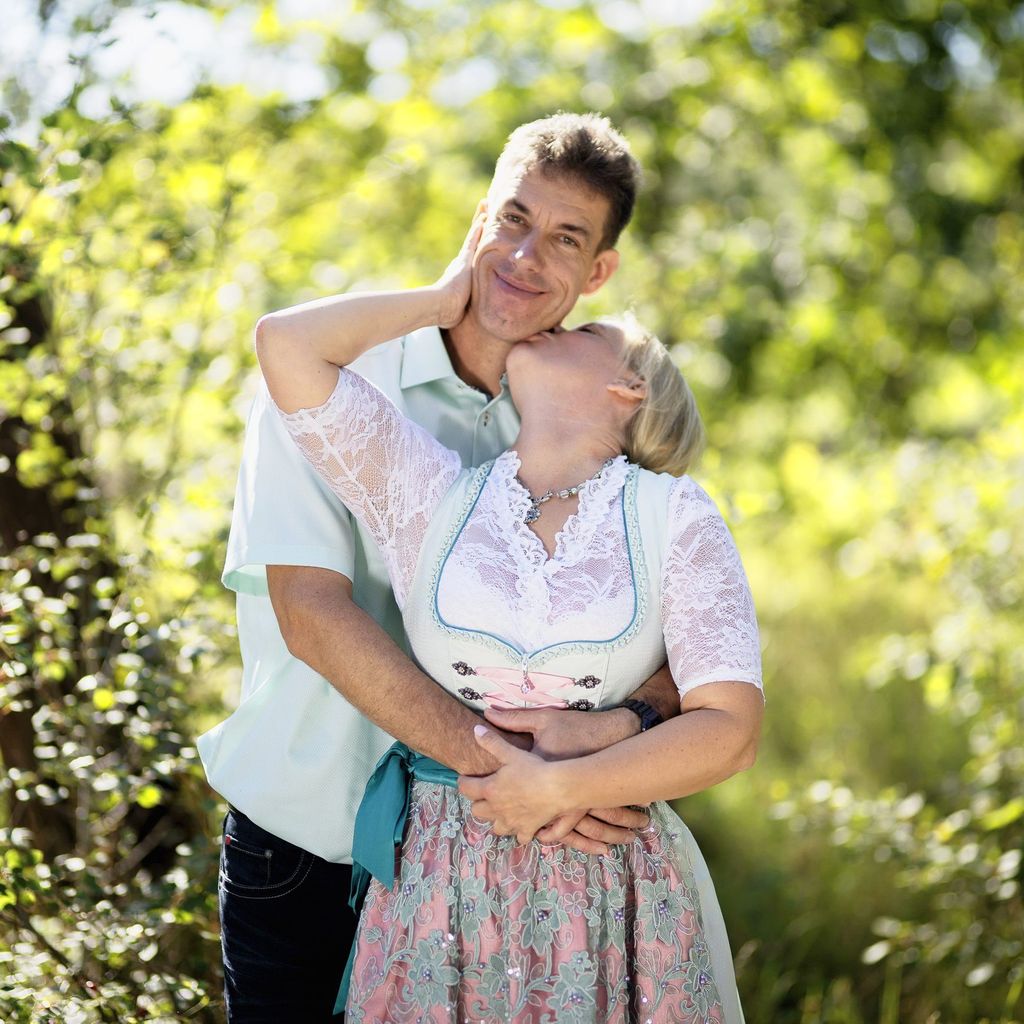Patricia und Bauer Jörg beim "Bauer sucht Frau"-Wiedersehen