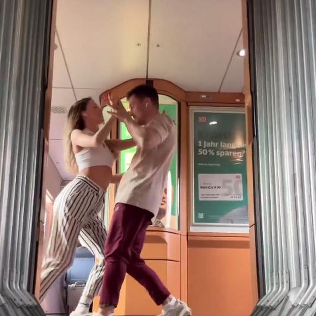 Patricija Ionel und Philipp Boy im April 2023