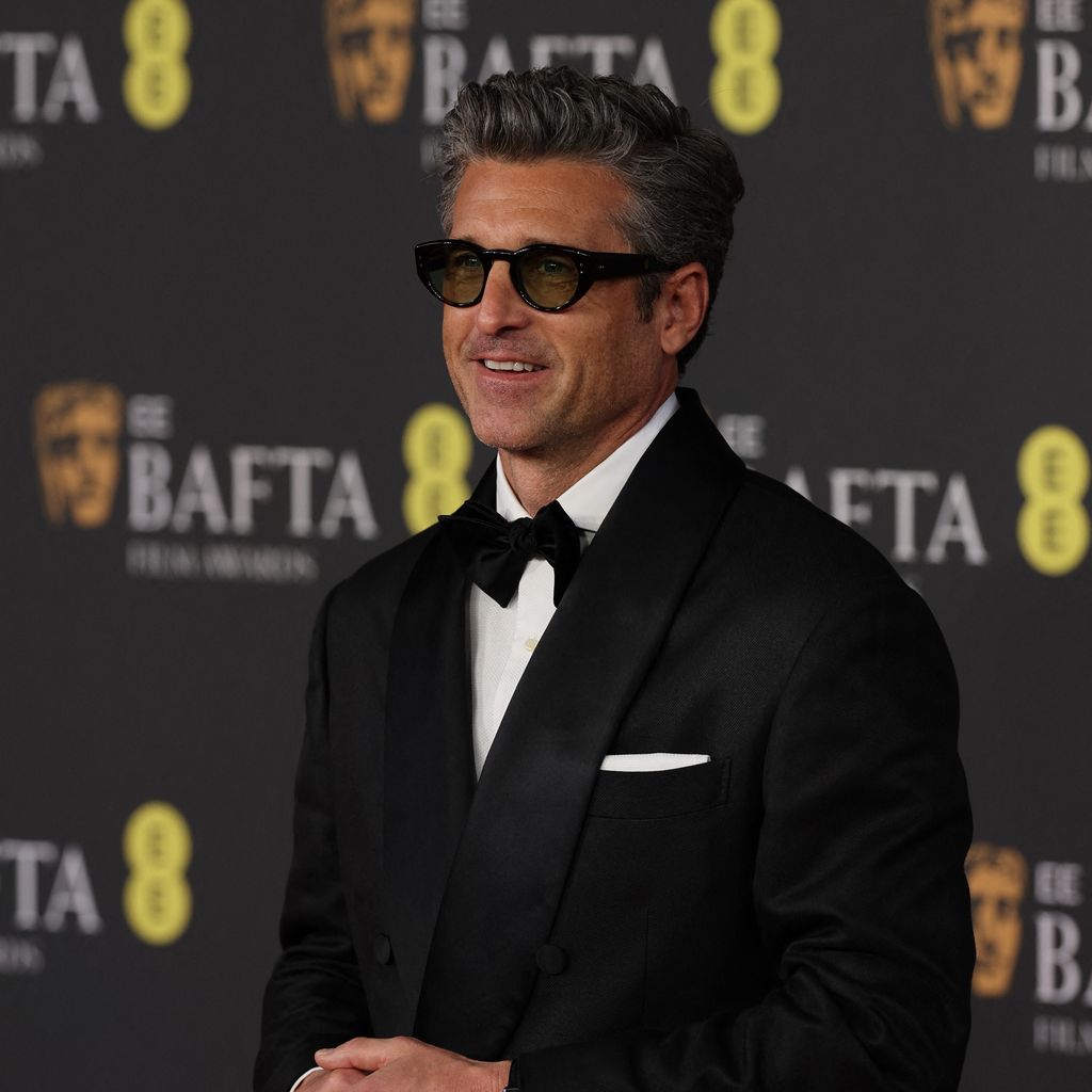 Patrick Dempsey auf dem roten Teppich bei den BAFTA Film Awards in London