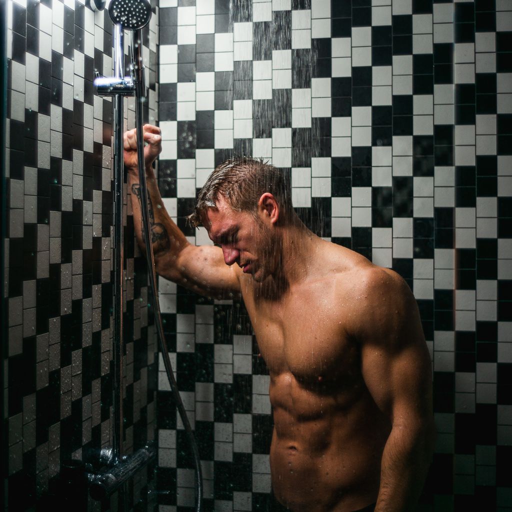 Patrick Fabian beim Videodreh zu "Bisschen wie du"