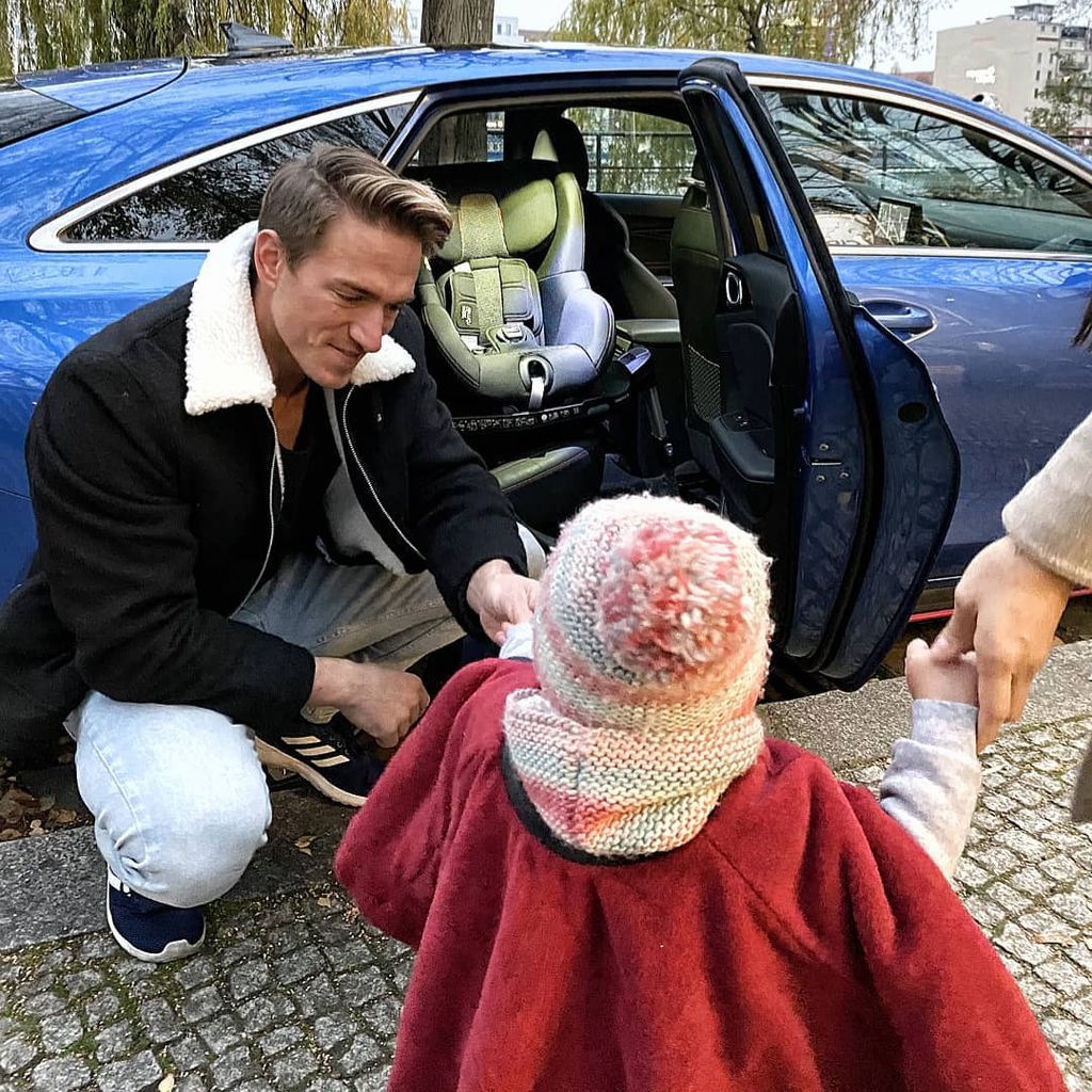 Patrick Fabian mit seiner Tochter Lilly