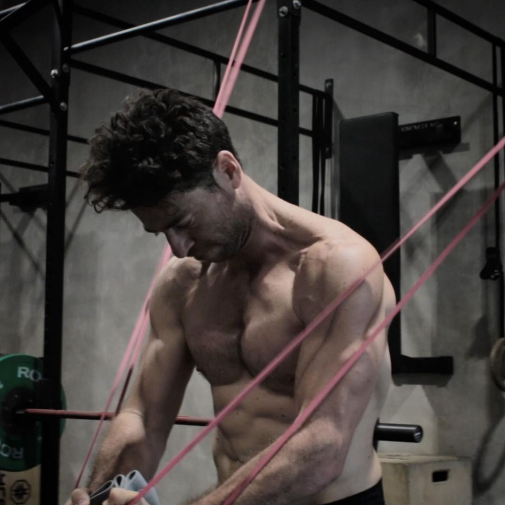 Patrick Fernández treibt Sport, Juli 2021