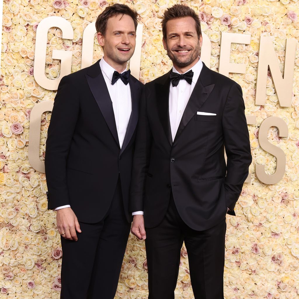 Patrick J. Adams und Gabriel Macht im Januar 2024