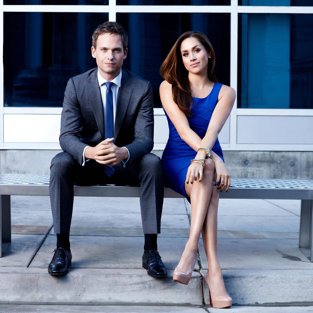 Patrick J. Adams und Herzogin Meghan in "Suits"