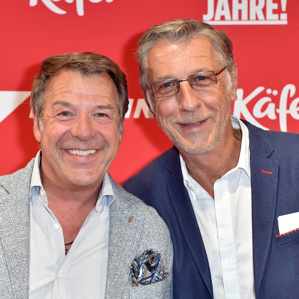 Patrick Lindner mit Ehemann Peter Schäfer