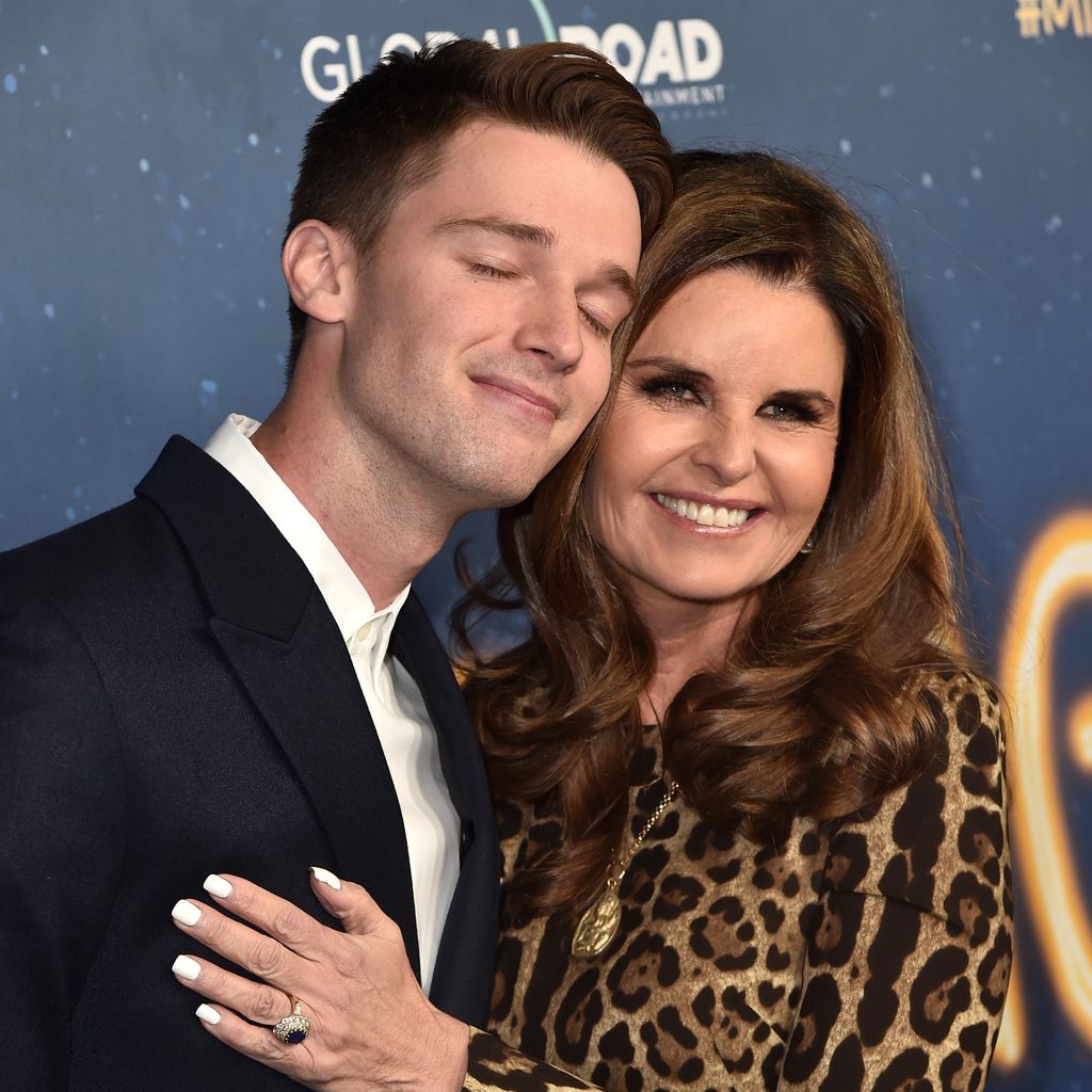 Patrick Schwarzenegger und Maria Shriver, März 2018