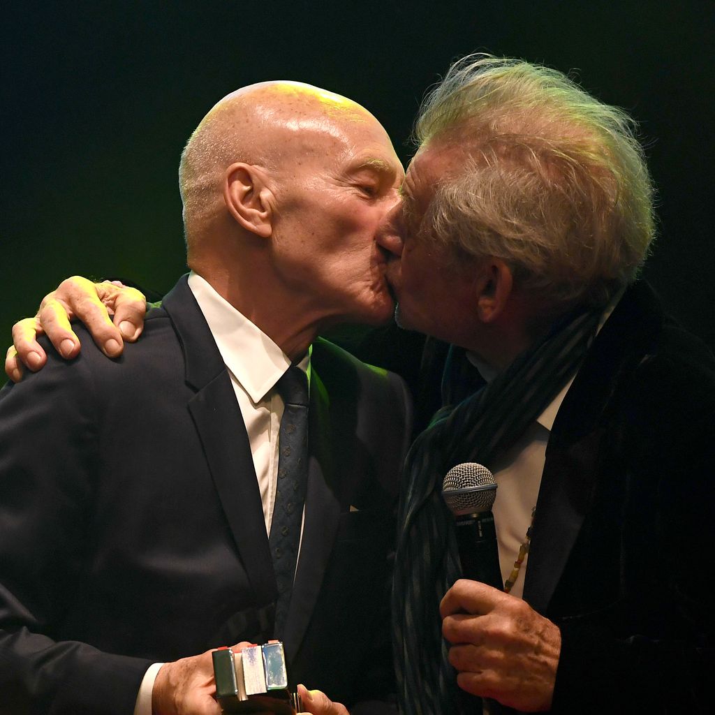 Patrick Stewart und Sir Ian McKellen, Schauspieler