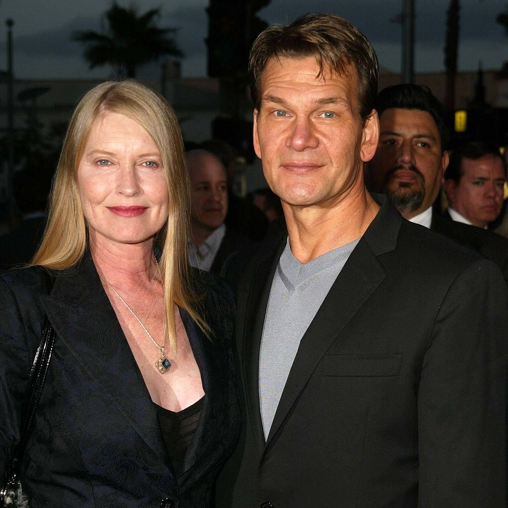 Patrick Swayze mit Lisa Niemi im Jahr 2005 in Beverly Hills
