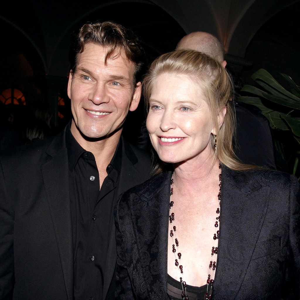 Patrick Swayze mit seiner Frau Lisa Niemi bei einer Premiere 2004