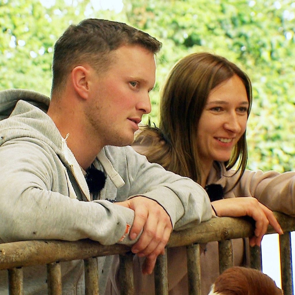 "Bauer sucht Frau"-Kandidat Patrick und seine Hofdame Sarina