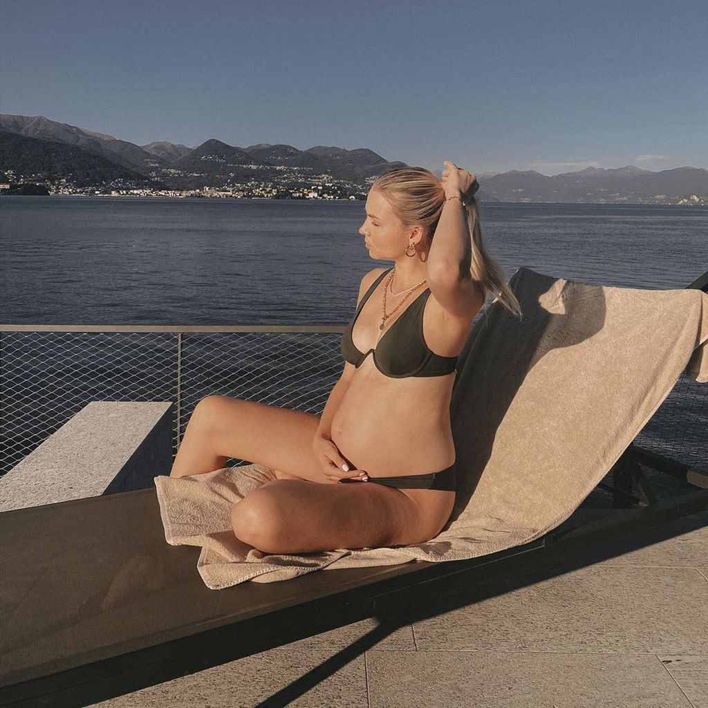 Patrizia Palme am Lago Maggiore