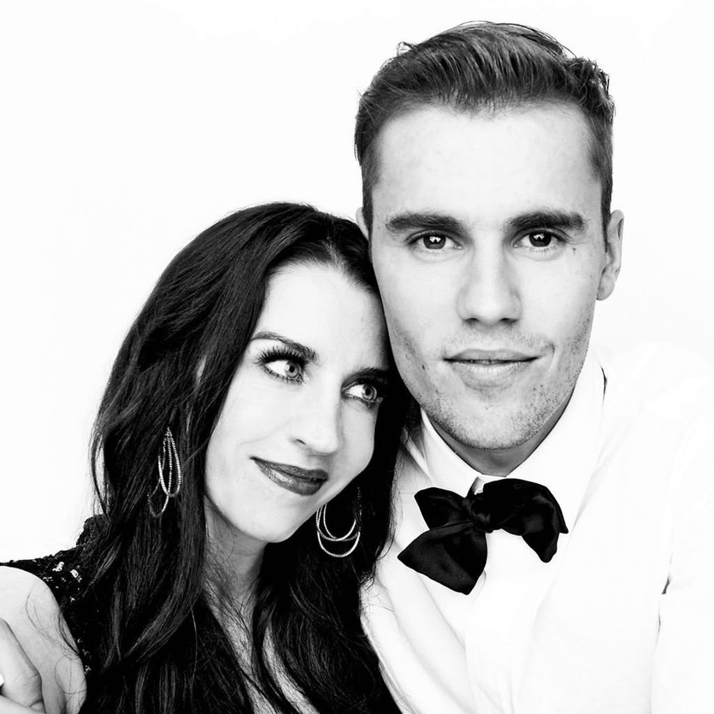 Pattie Mallette und Justin Bieber auf seiner Hochzeit