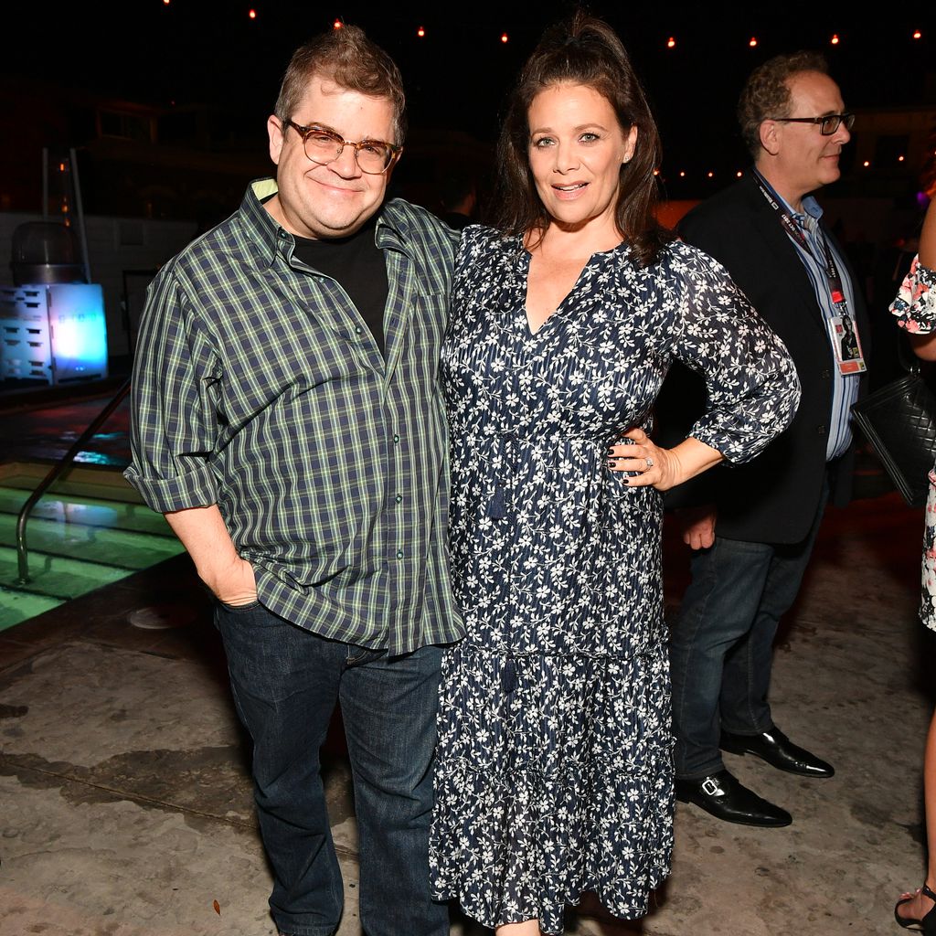 Patton Oswalt und Meredith Salenger, Comic-Con-Party in San Diego 2017