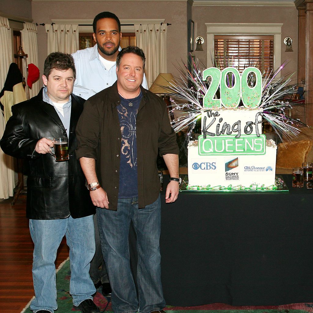 Patton Oswalt, Victor Williams und Gary Valentine von "King of Queens", 2007