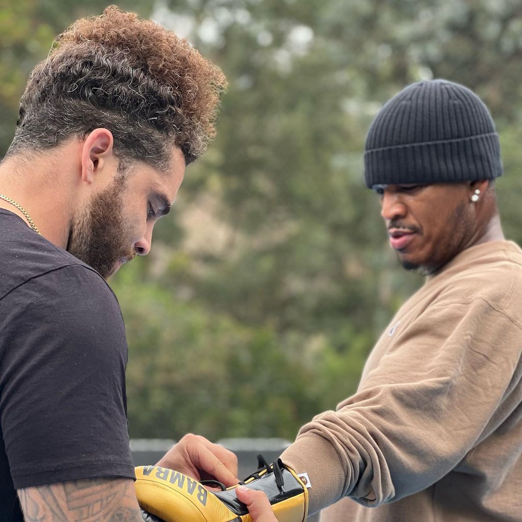Paul Bamba und Ne-Yo, November 2023
