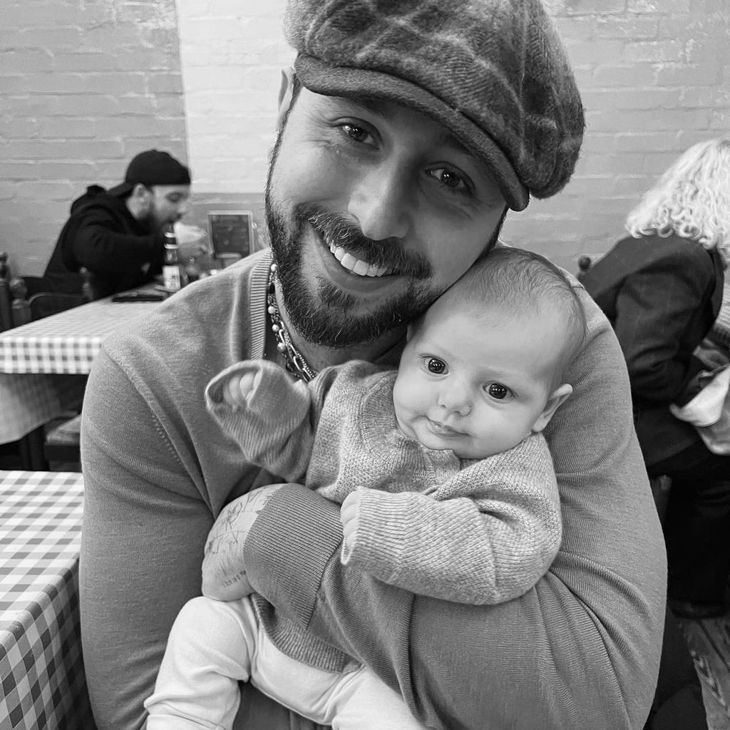 Paul Khoury mit seiner Tochter Kingsley