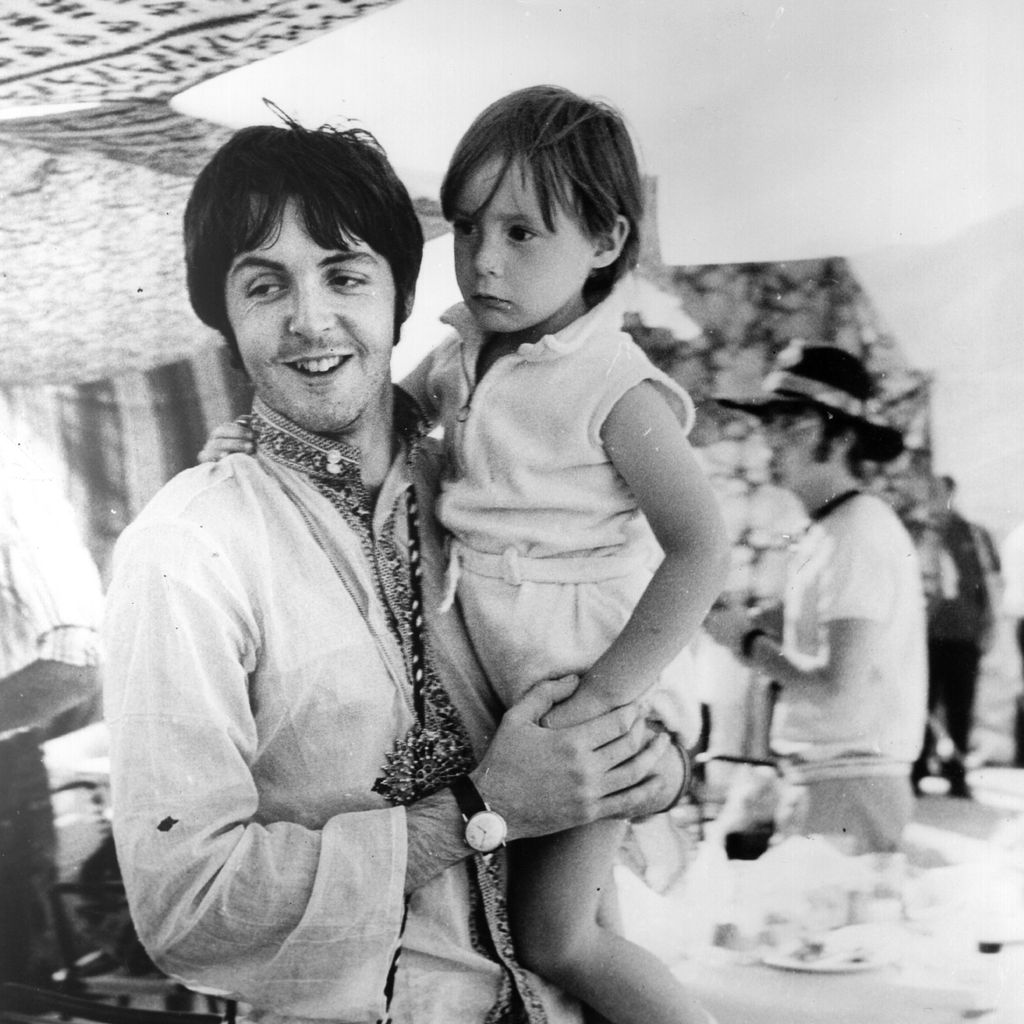 Paul McCartney und Julian Lennon, 1967