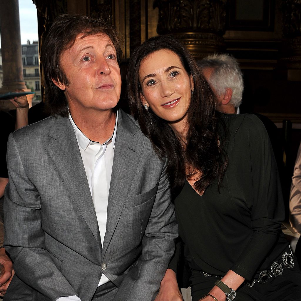 Paul McCartney mit seiner Frau Nancy Shevell