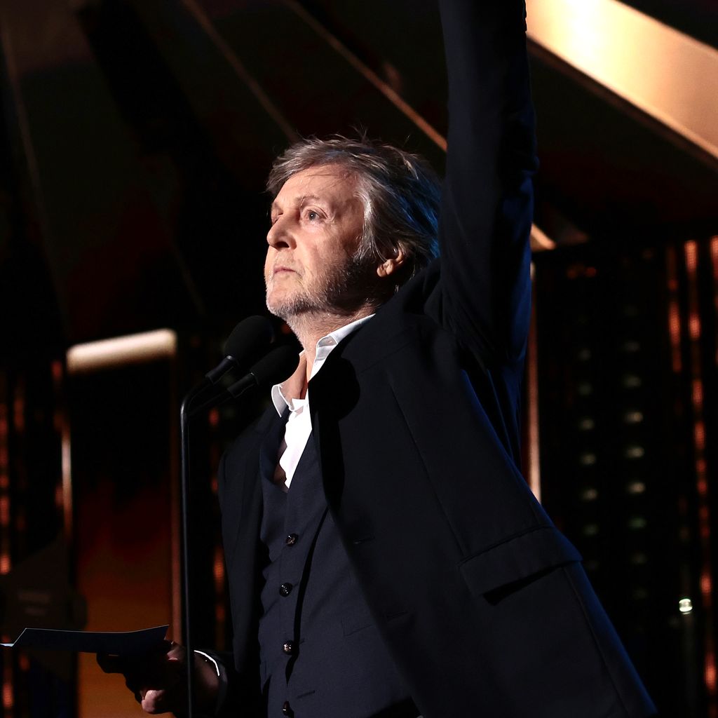 Paul McCartney bei einem Konzert im Oktober 2021