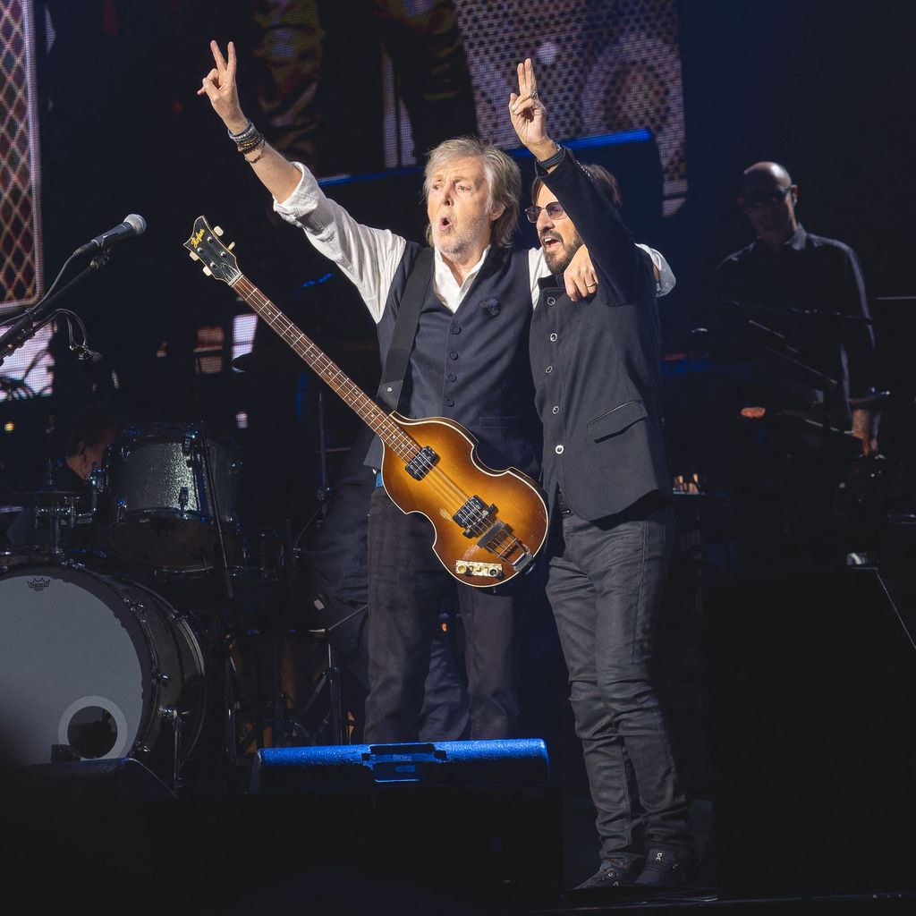 Paul McCartney und Ringo Starr im Dezember 2024
