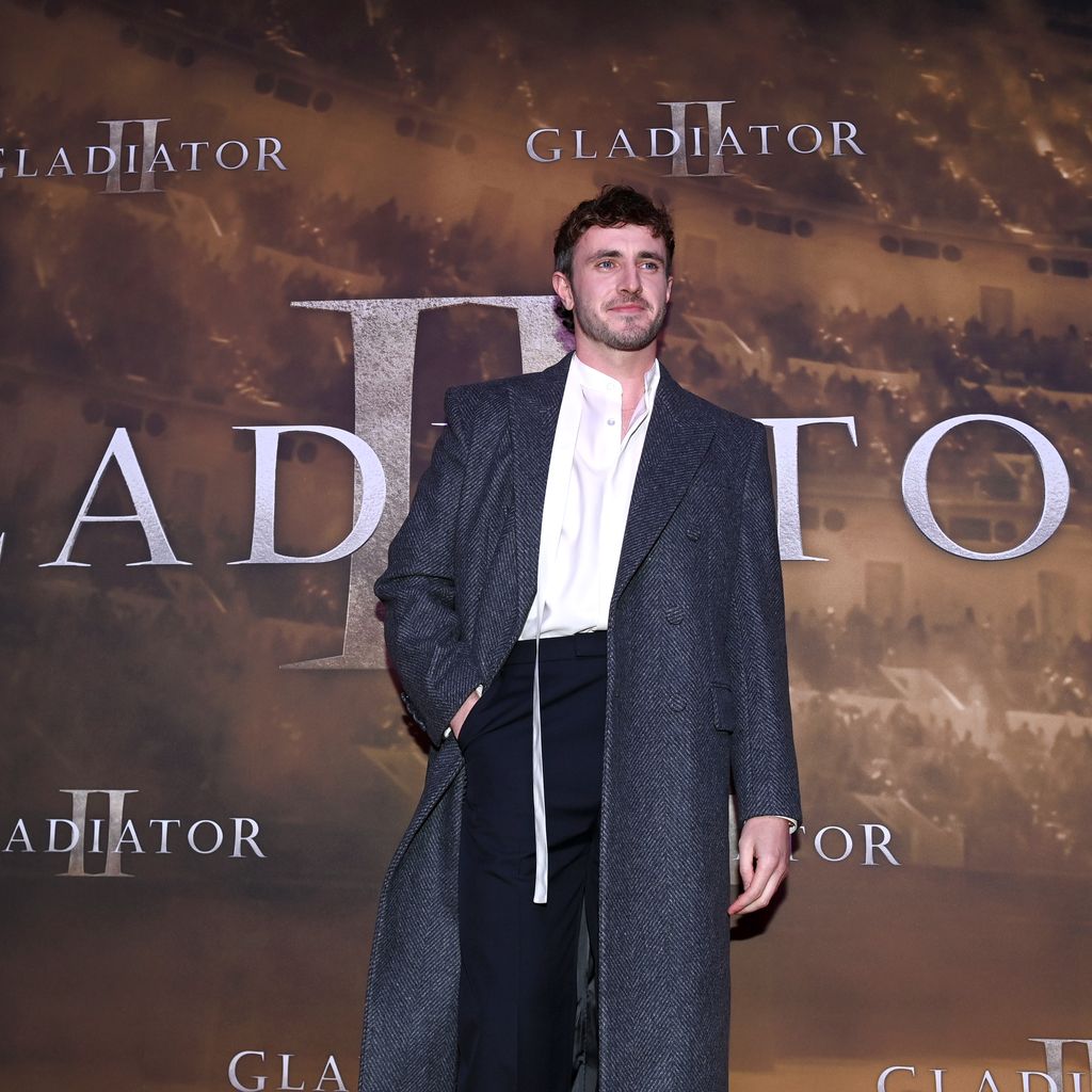 Paul Mescal bei der Dublin-Premiere von "Gladiator II", November 2024