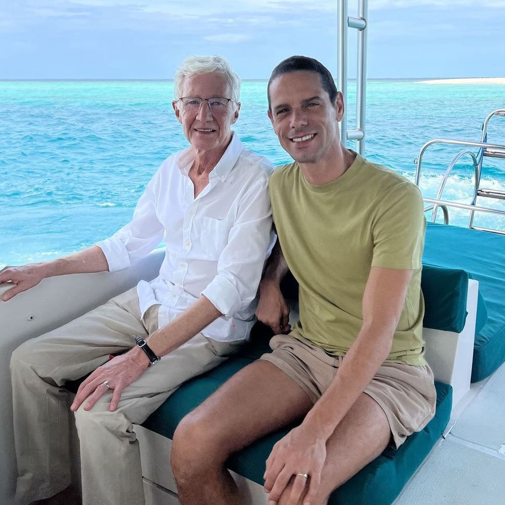 Paul O'Grady mit seinem Mann Andre Portasio