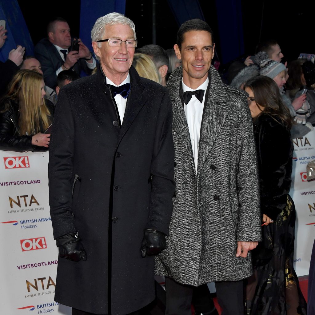 Paul O'Grady und Andre Portasio bei den National Television Awards im O2 in London, 22. Januar 2019