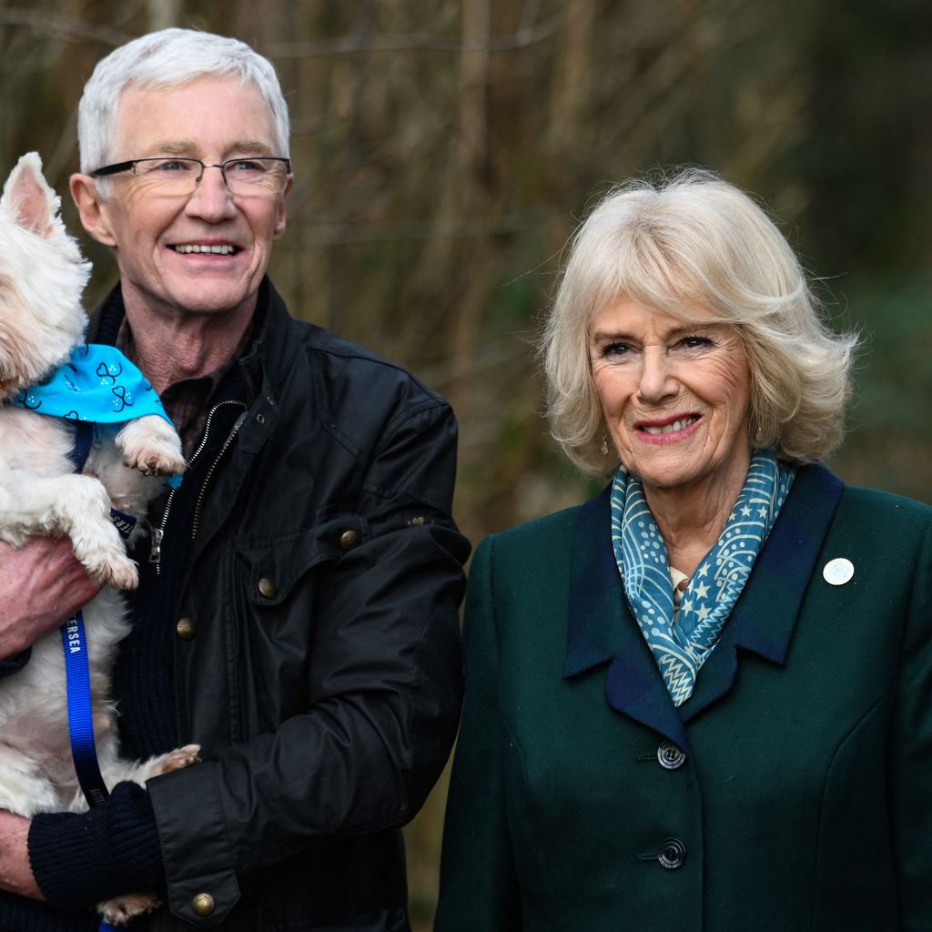 Paul O'Grady und Camilla Parker Bowles im Februar 2022
