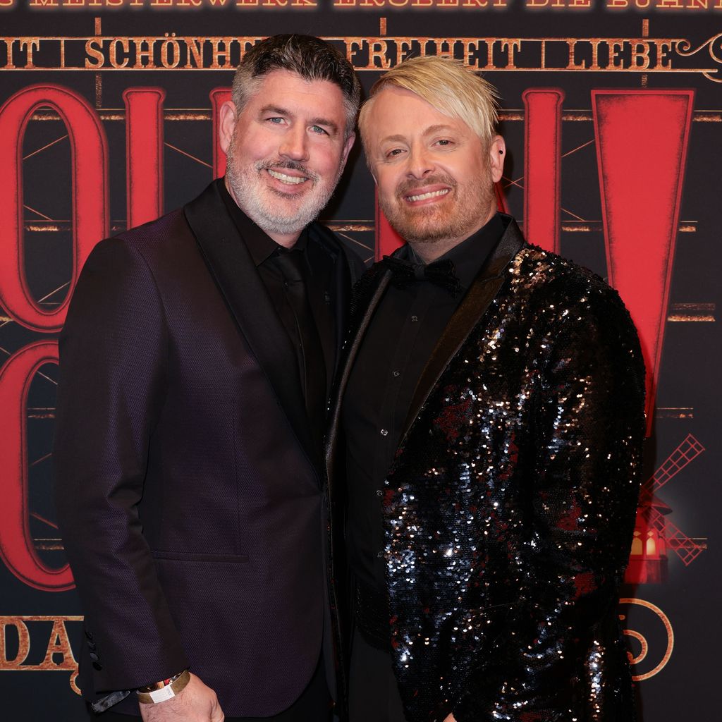 Paul Reeves und Ross Antony bei der Premiere von "Moulin Rouge"