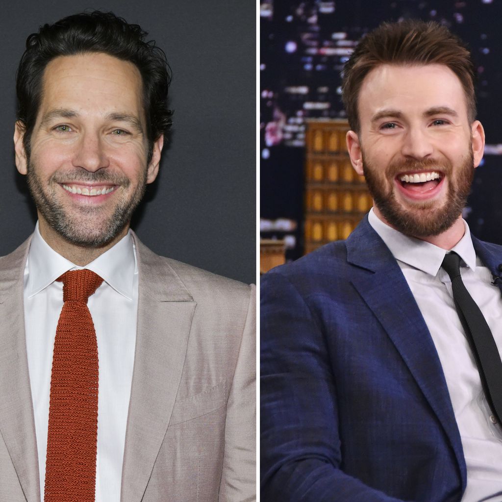 Paul Rudd und Chris Evans