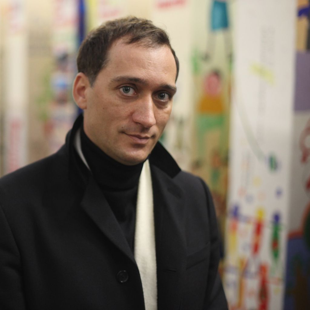 Paul van Dyk vor der Berliner Mauer, 2009