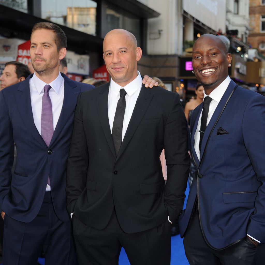 Paul Walker, Vin Diesel und Tyrese Gibson bei der "Fast & Furious 6"-Premiere, Mai 2013