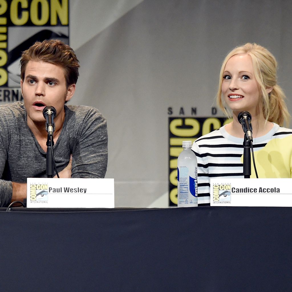 Paul Wesley und Candice King bei der Comic-Con 2015