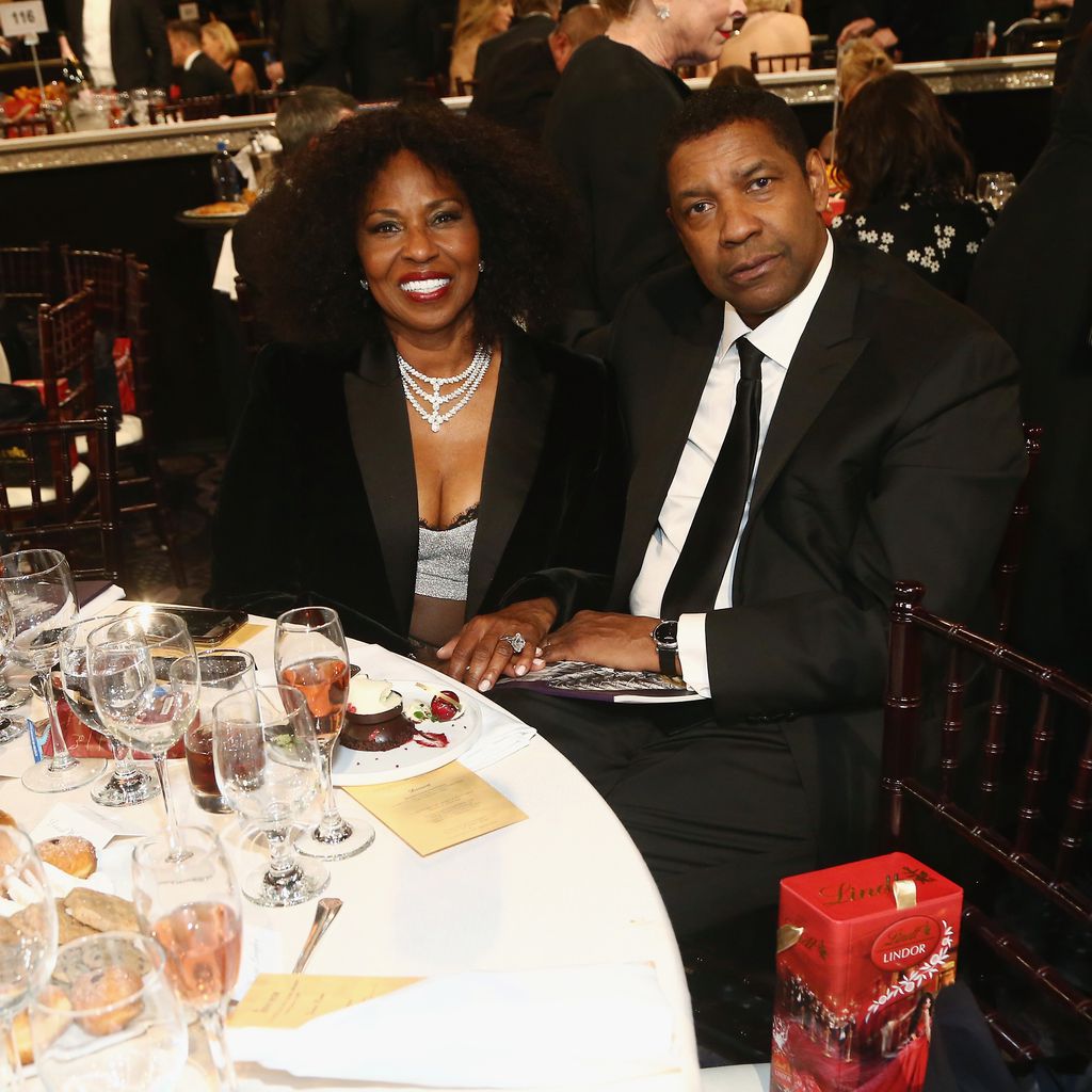 Pauletta Washington und Denzel Washington im Januar 2019 in Los Angeles