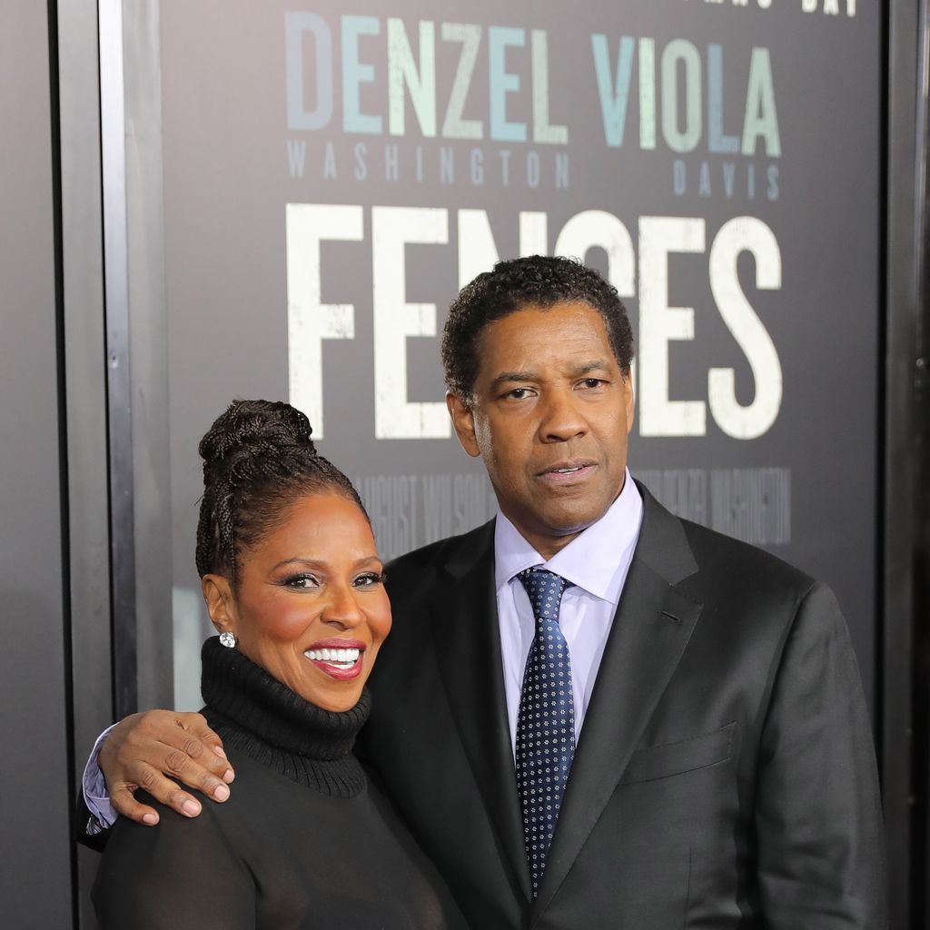 Pauletta Washington und Denzel Washington im Dezember 2016
