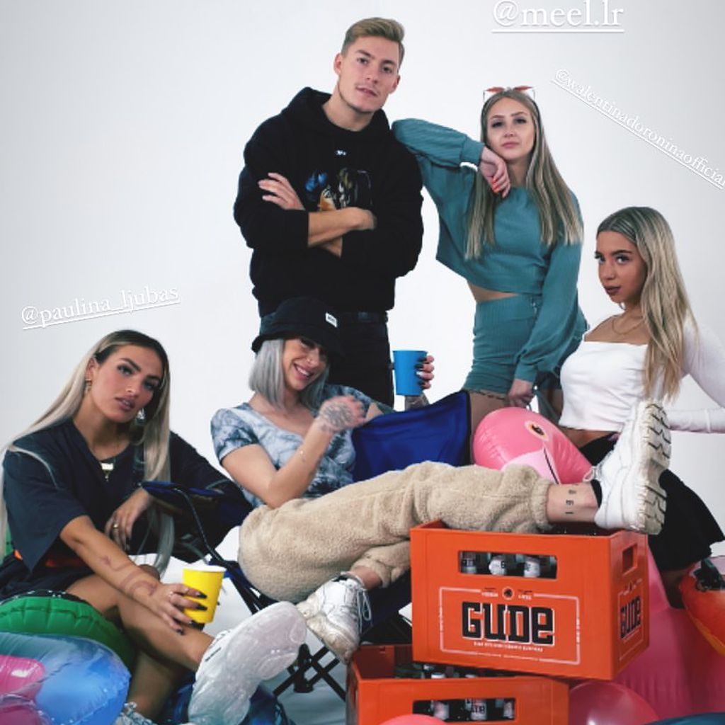 Paulina, Julia, Henrik, Melanie und Walentina
