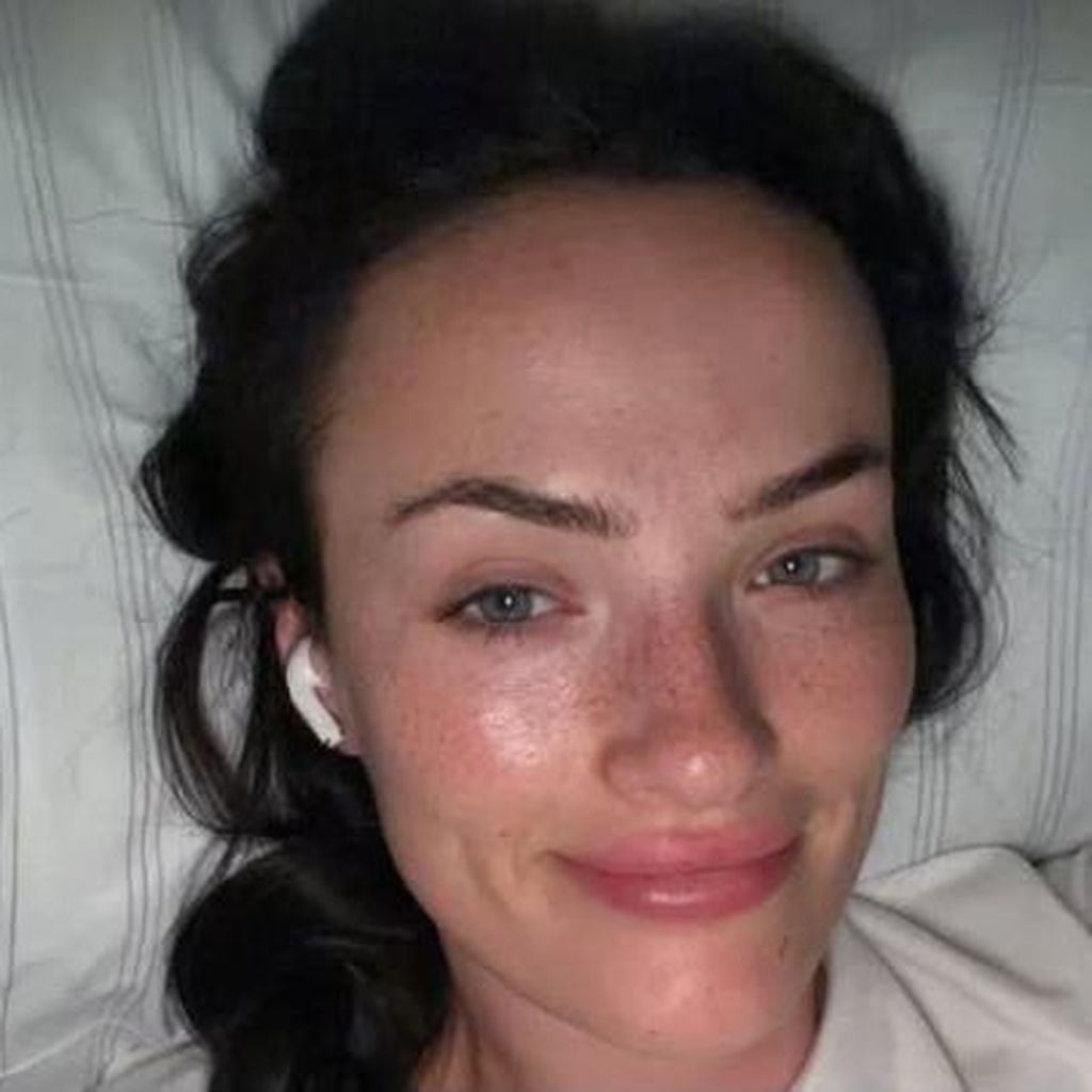 Paulina Ljubas im Krankenhaus