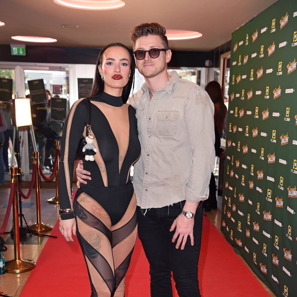Paulina Ljubas und Tommy Pedroni beim CoupleChallenge-Screening, 06.03.2025