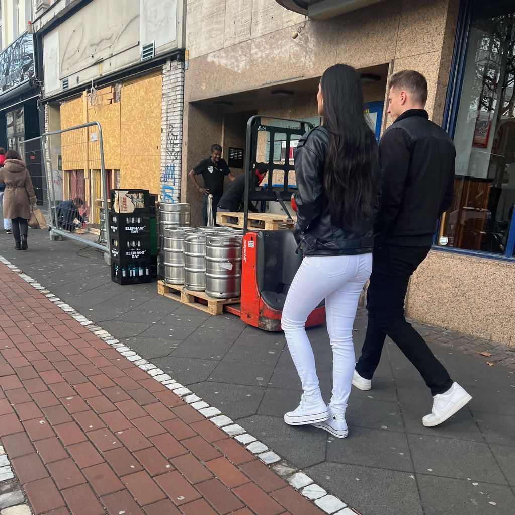 Paulina Ljubas und Tommy Pedroni im November 2023 in Köln